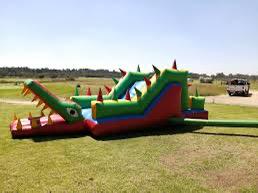 3x10m Crocodile Slide